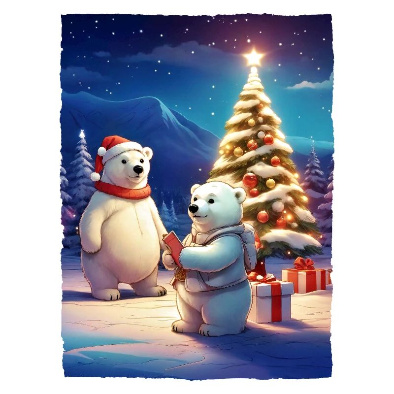 Weihnachten Eisbär 1.1