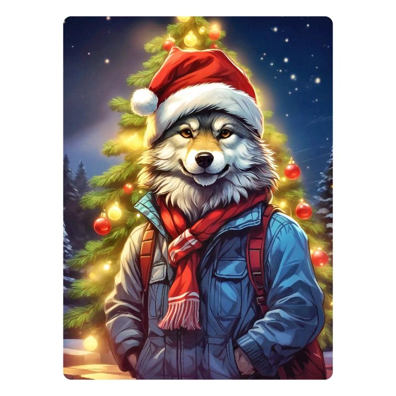 Christmas Wolf 1.1