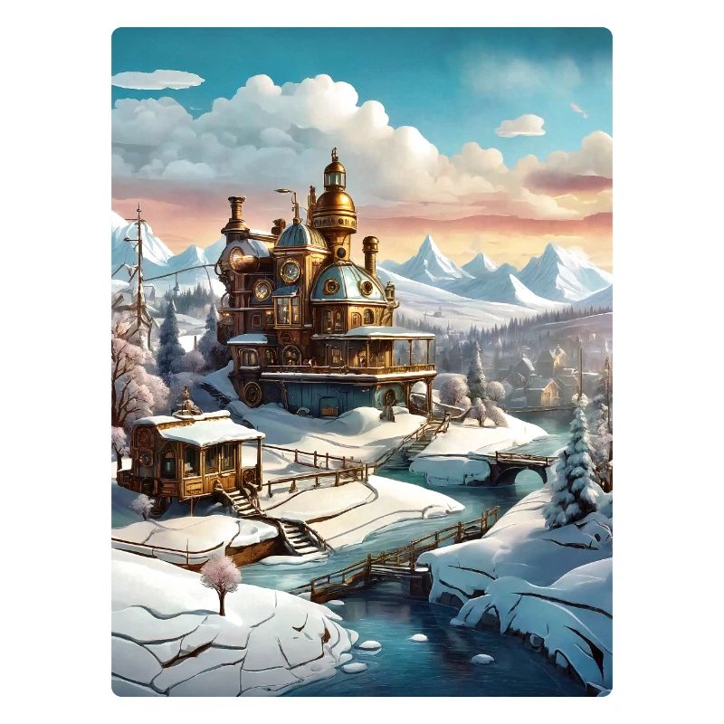 Steampunk Winterlandschaft 1.15
