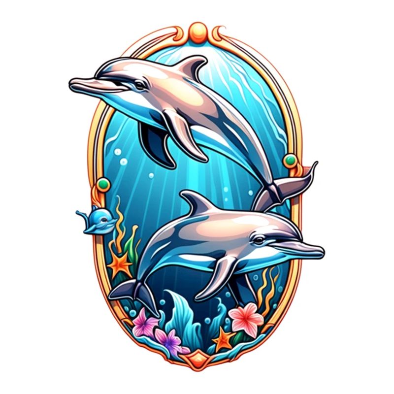 dauphin et ocean