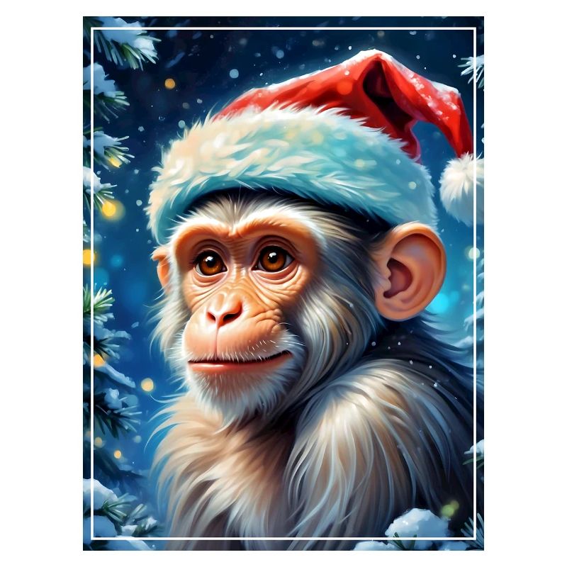 Winter Landscape Monkey 1.16
