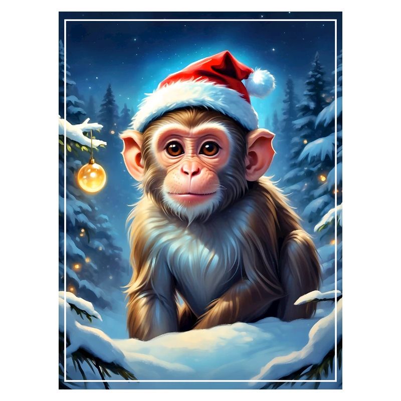 Winter Landscape Monkey 1.18