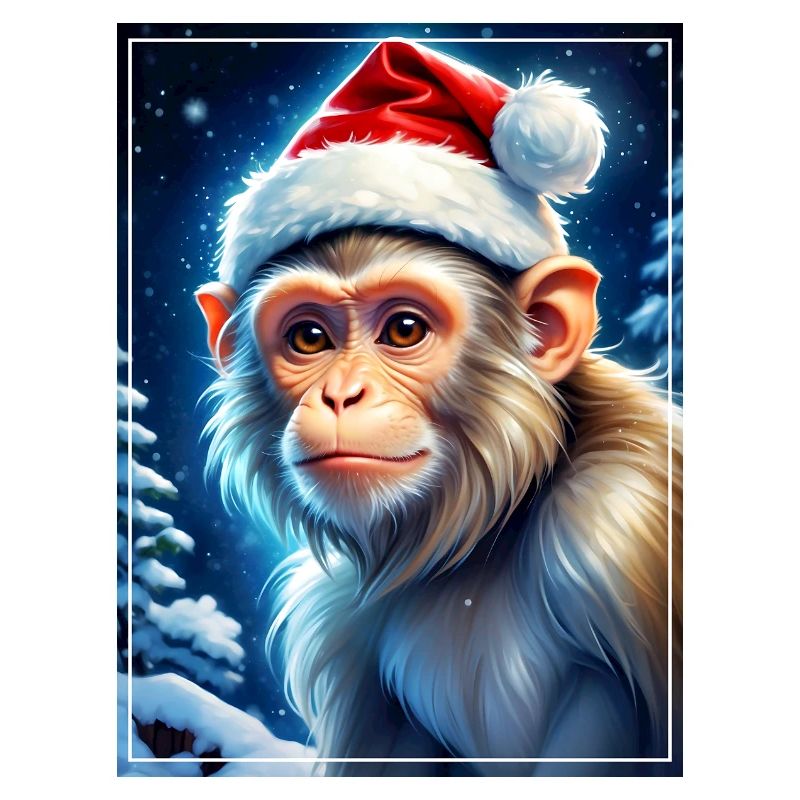 Winter Landscape Monkey 1.10