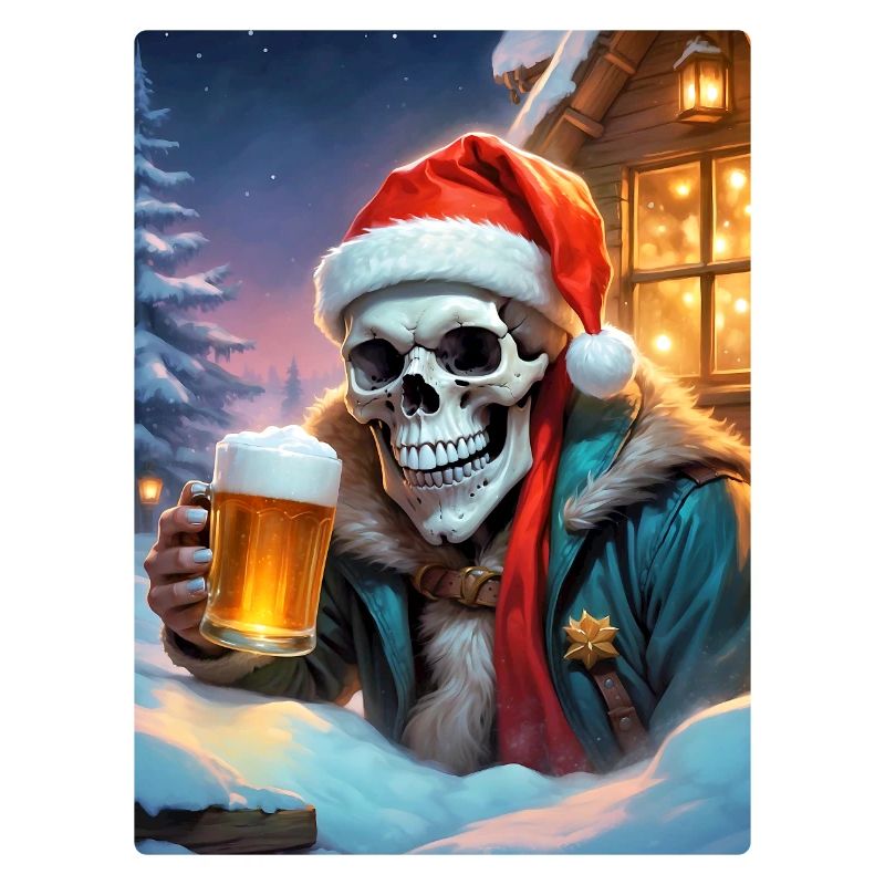 Weihnachten Skull Bier 1.1