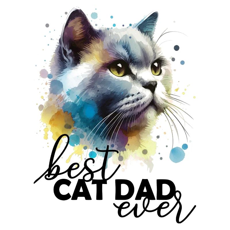 Best Cat Dad Bester Katzenpapa