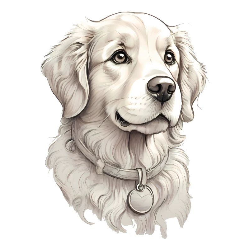 Golden Retriever - Tasse oder Bierdeckel