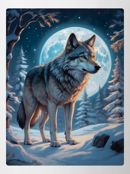 Winter Landscape Wolf 1.12