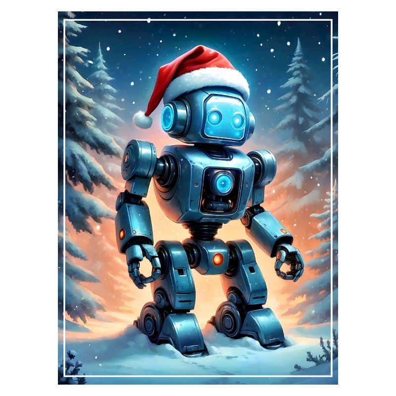 Robot Paysage D’hiver 1.15