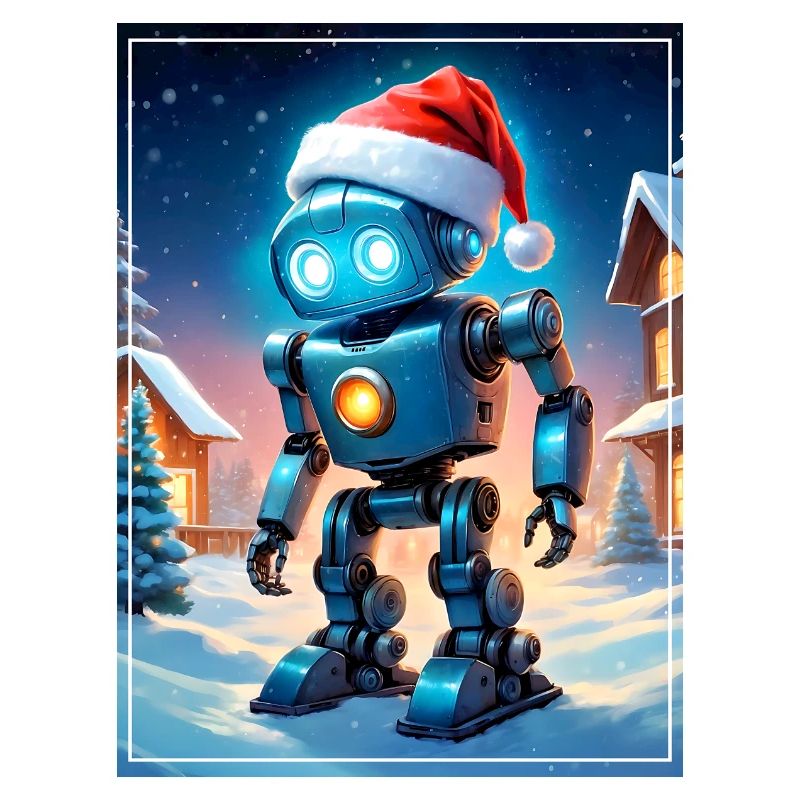 Robot de paysage d’hiver 1.5