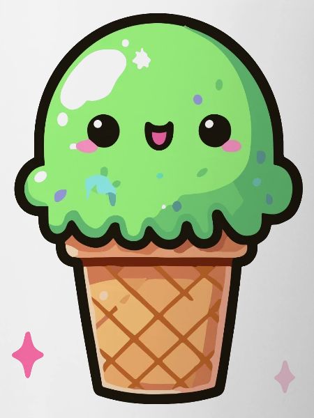 Glace pistache