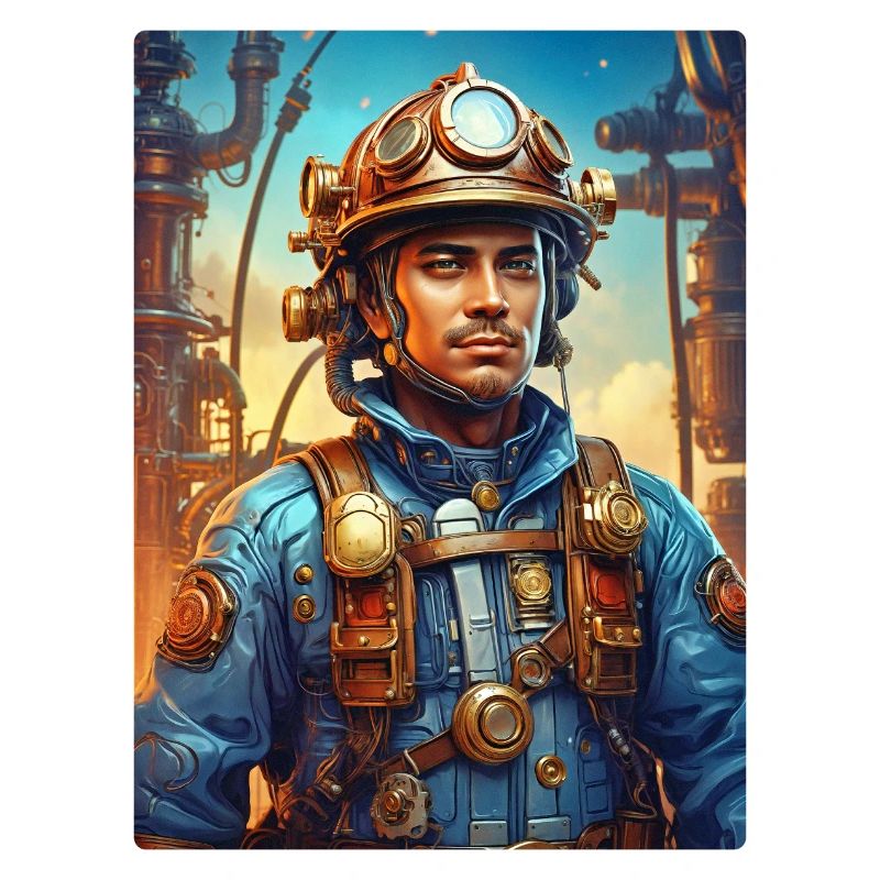Steampunk Firefighter Man 1.5