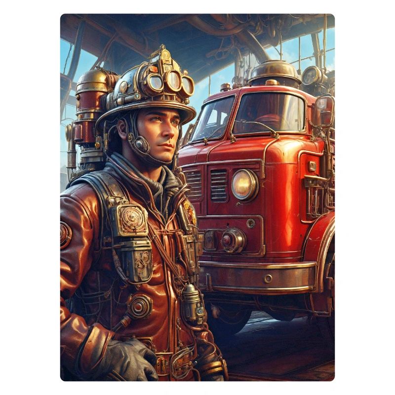 Steampunk Firefighter Man 1.27