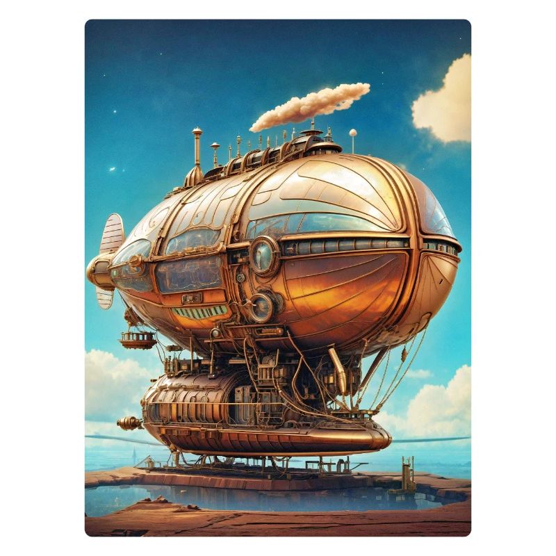 Dirigeable Steampunk 1.8