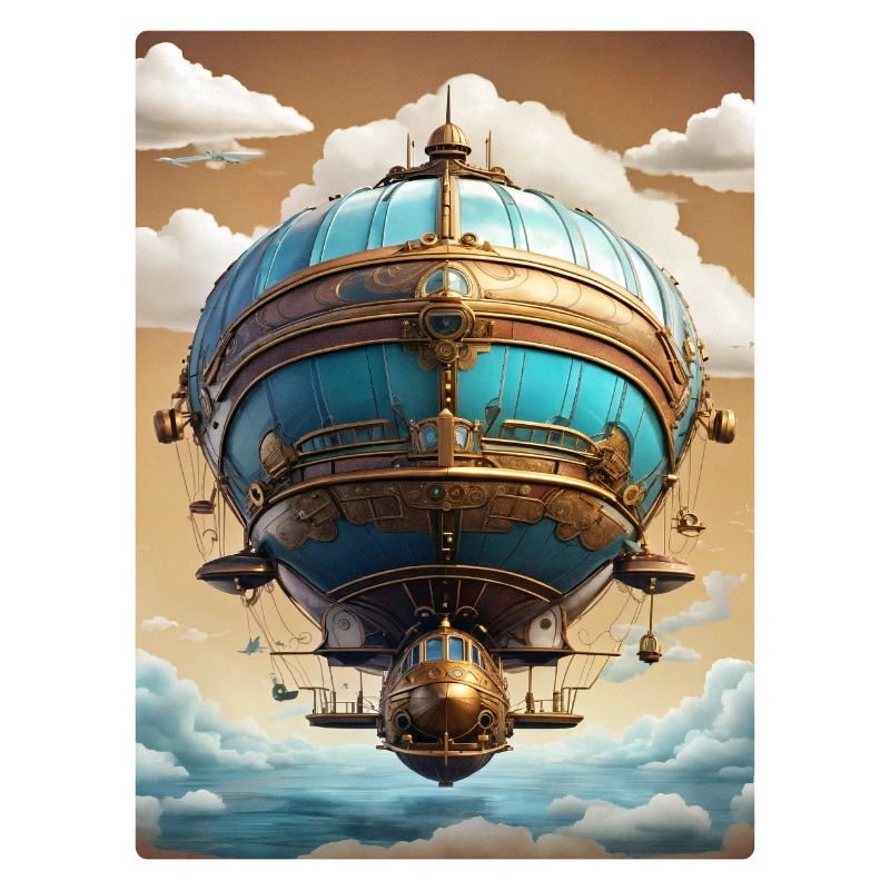 Dirigeable Steampunk 1.5