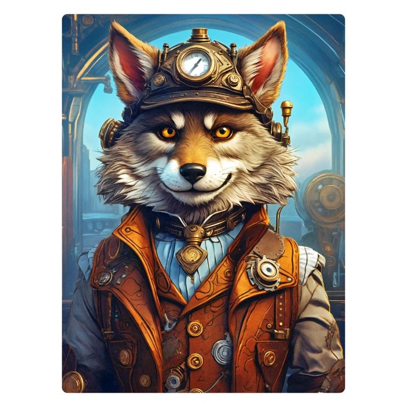 Steampunk Wolf 1.4