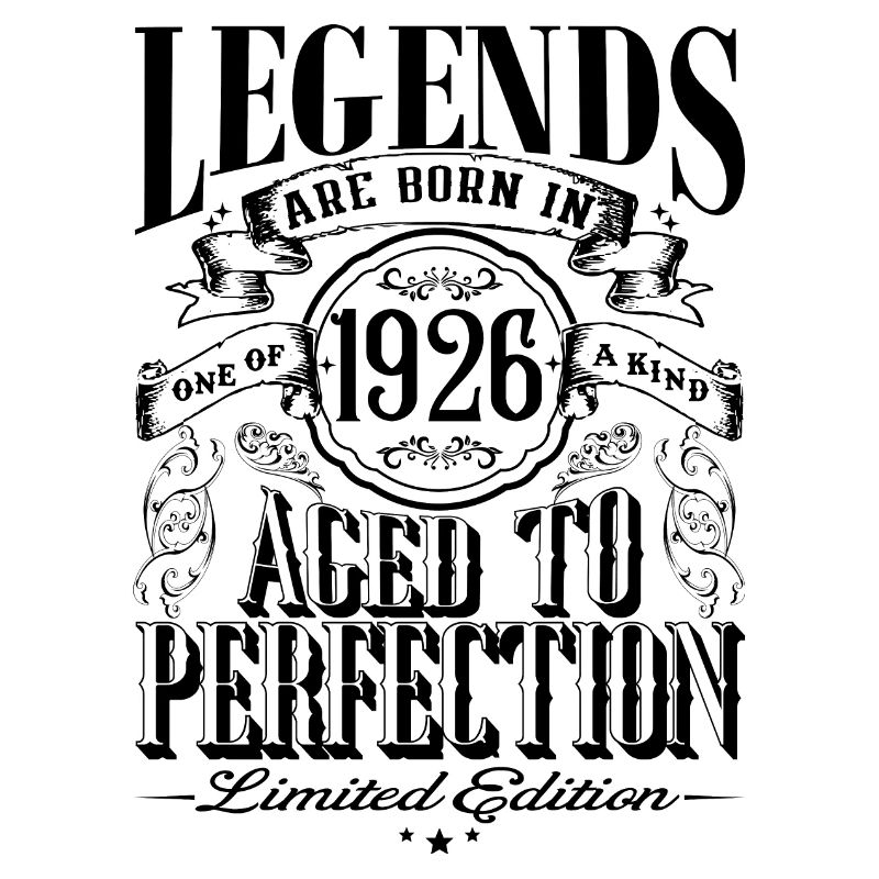 Vintage Né(e) un mois de 1926 anniversaire