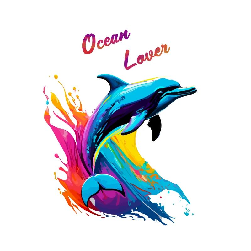 Ocean lover. Dauphin