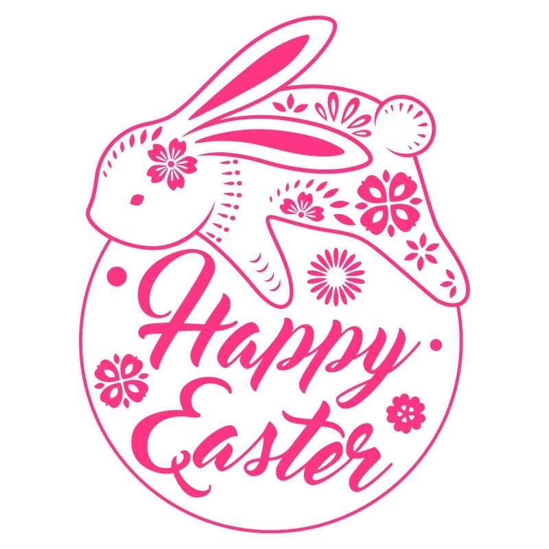 Happy Easter - chilling Easter Bunny