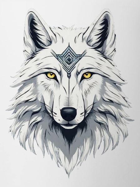 White Wild Wolf