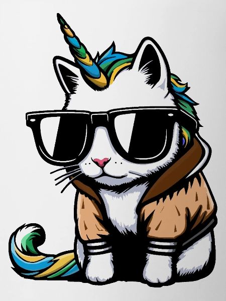 Chat-licorne