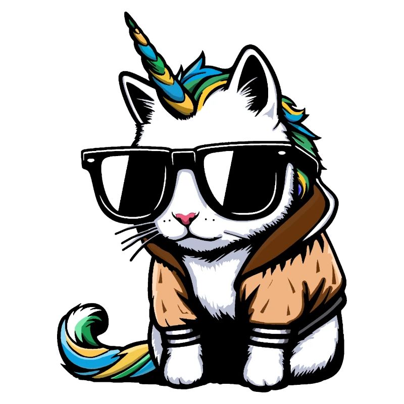 Chat-licorne
