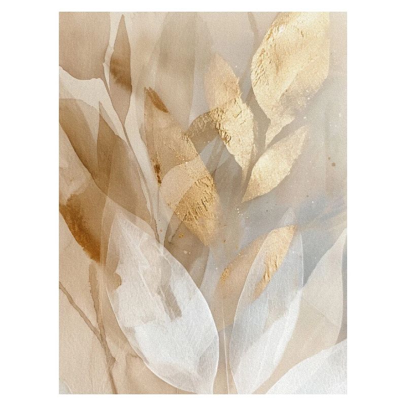 Feuilles d’accent dorées