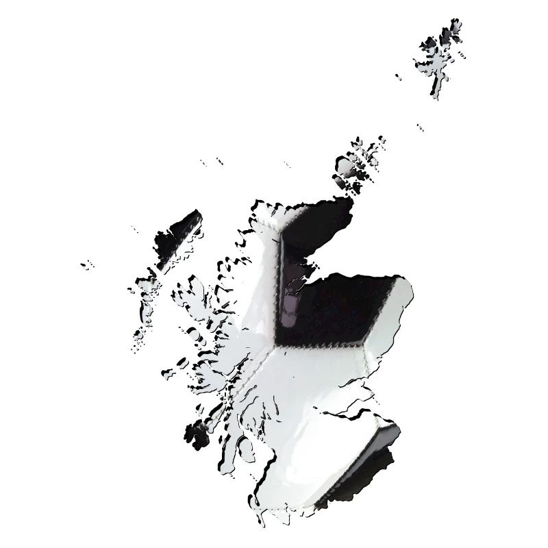 Scotland map frames real football