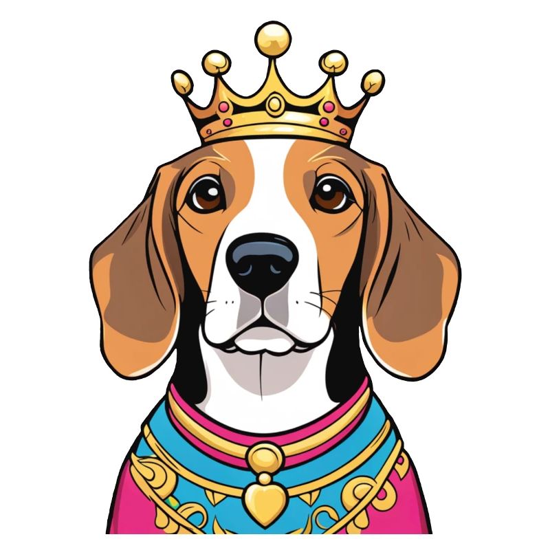 "Gekrönte Häupter" - Beagle