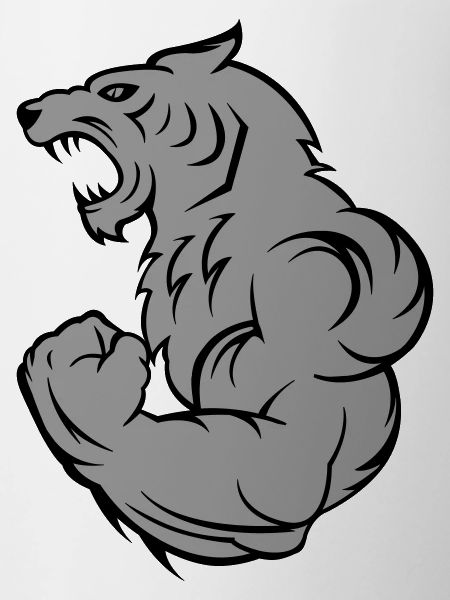 Strong Tiger Wolf