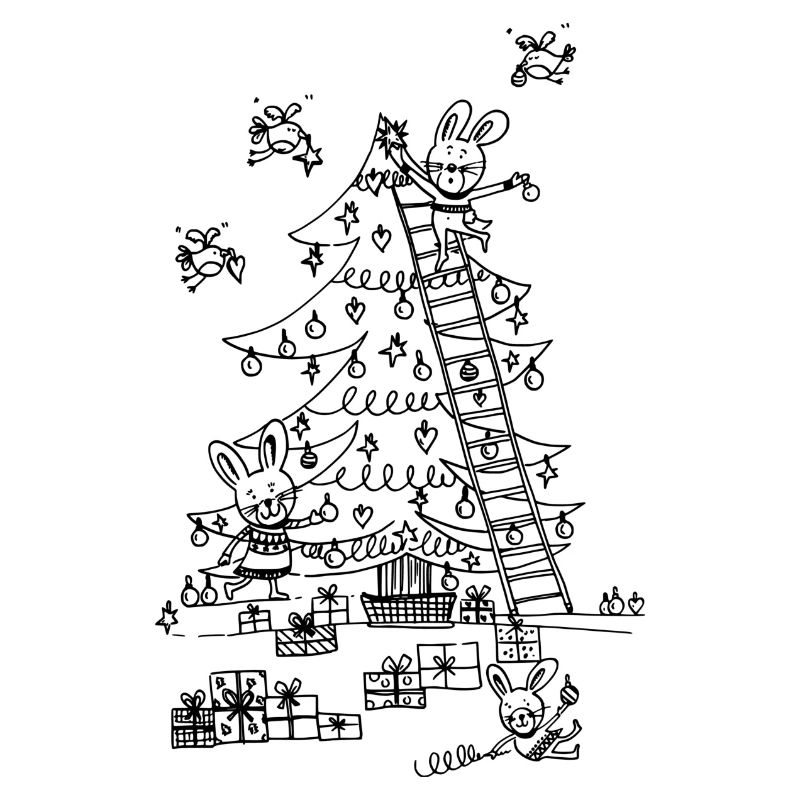 Weihnachtsbaum dekorieren