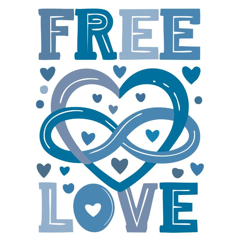Polyamory Symbol - Turquoise