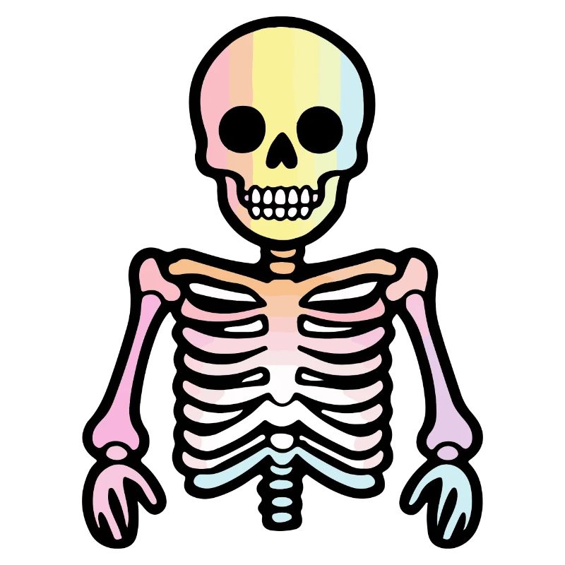 Squelette Halloween Drôle