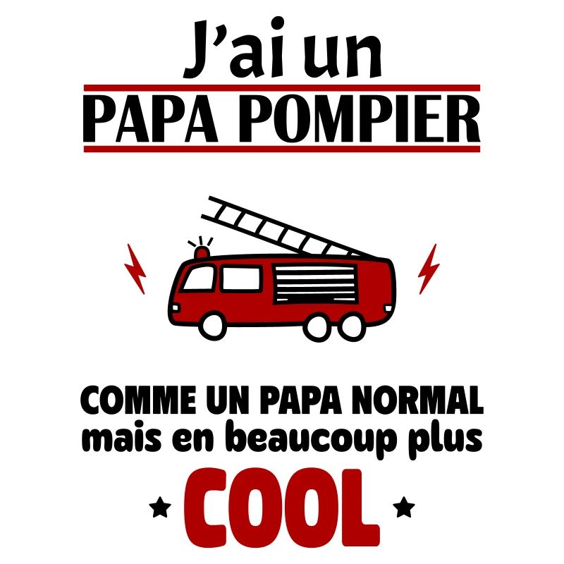 J'ai un papa pompier, cadeau naissance