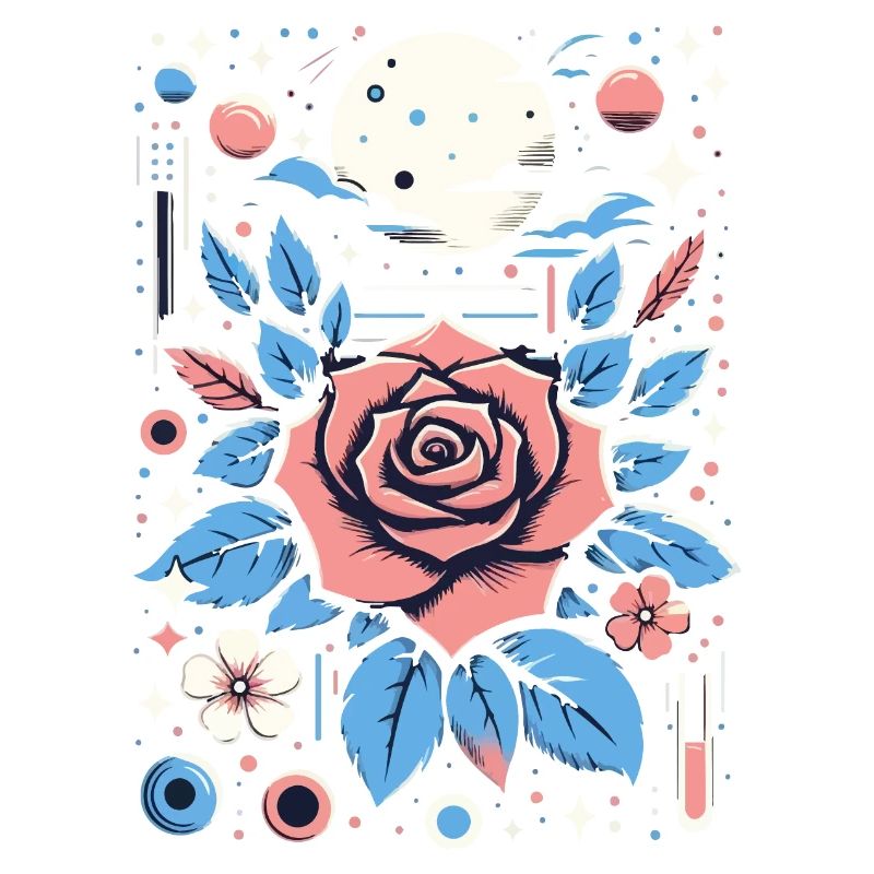 Kosmische Rose