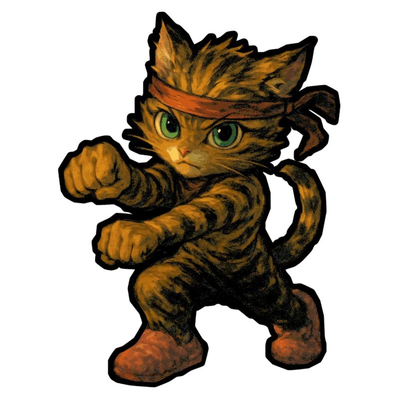 Chat de Kung Fu