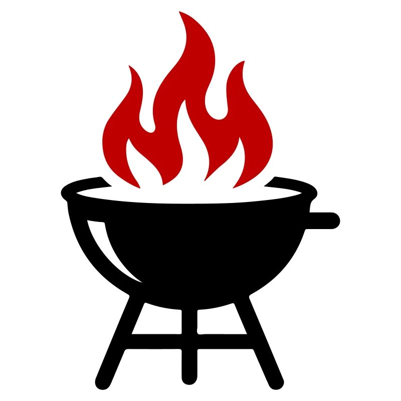 Grill Flame Icon