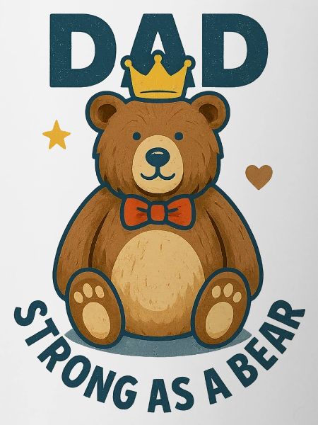 Dad, strong as a bear