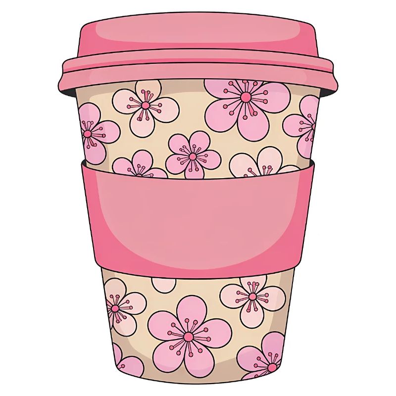 Tasse à café Cherry Blossom