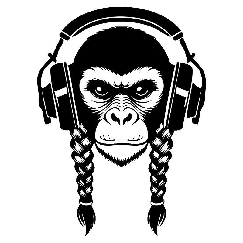 Beat Maker Monkey Head Studio Session Edition Shirt