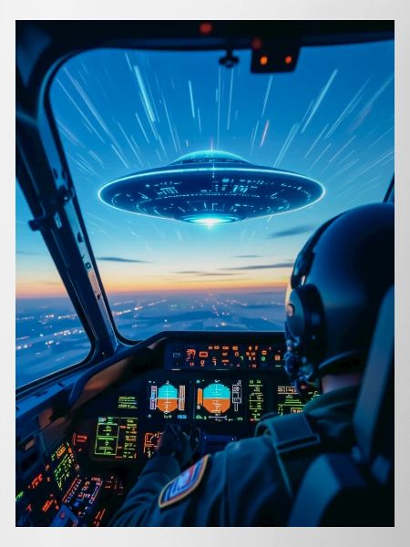 UFO Cockpit – View of the unknown 