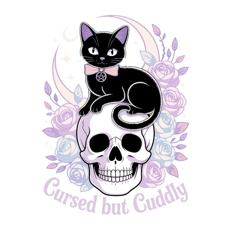 Maudit et câlin : Crâne de chat