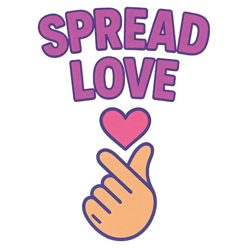K-POP Spread Love : Geste de la main du cœur