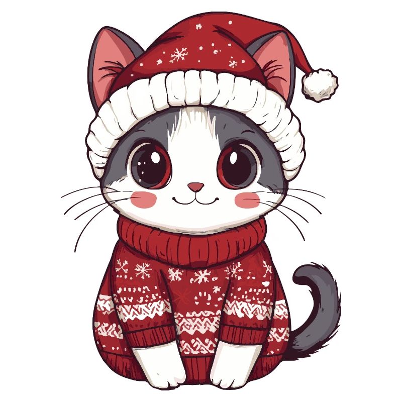 Noël chat