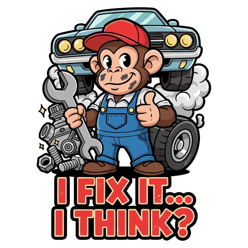 Monkey Mechanic – I Fix It
