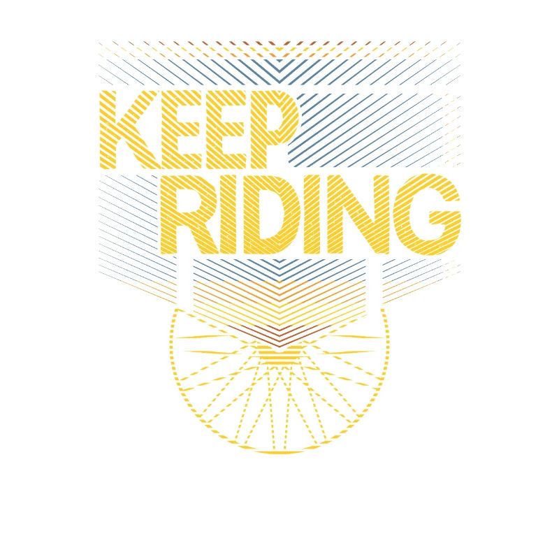 Keep Riding Cycling Pattern