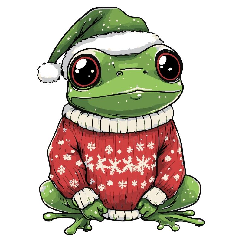 Noël de Noël des grenouilles