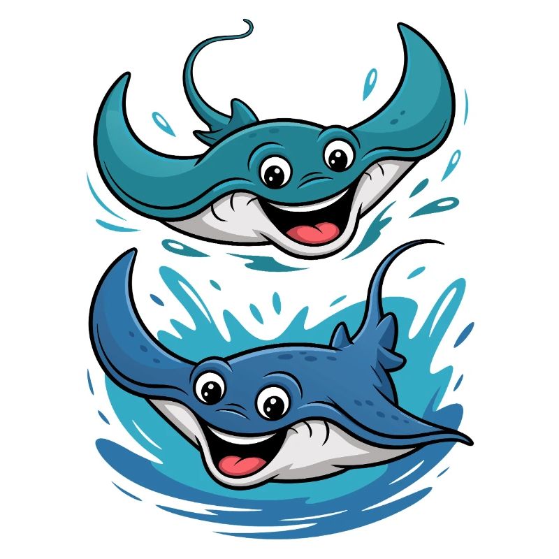 Happy Manta duo Splash