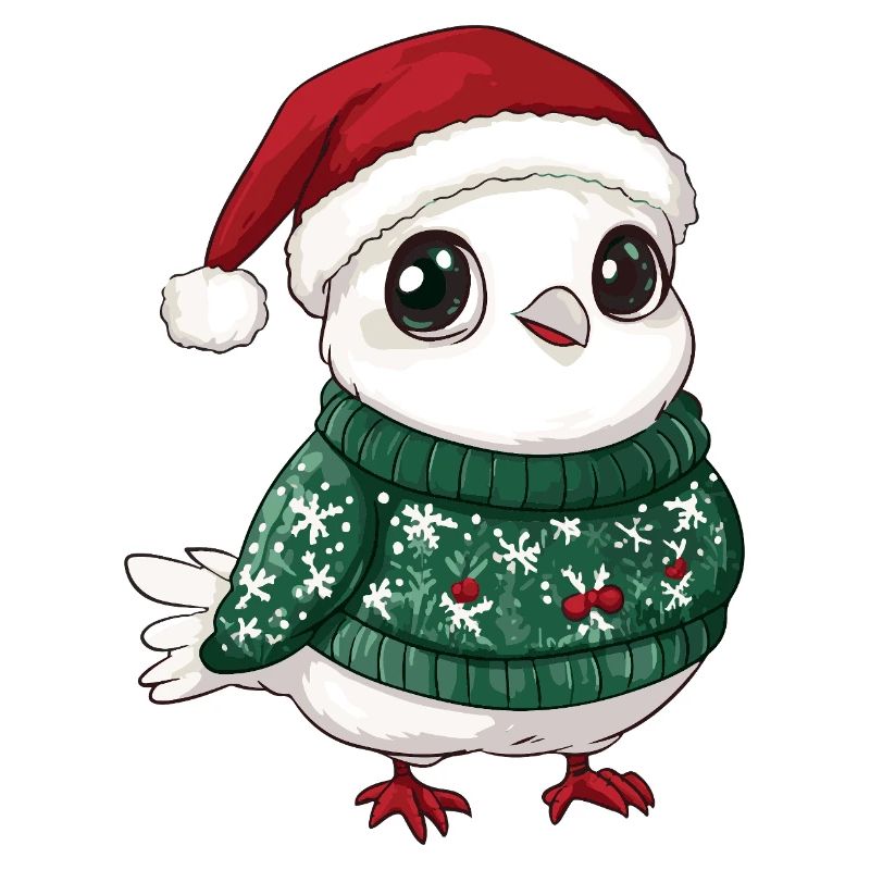 Noël Oiseau Colombe