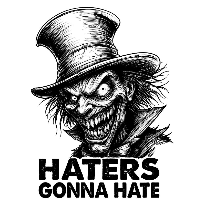 Haters Gonna Hate – Crazy Gentleman in Top Hat