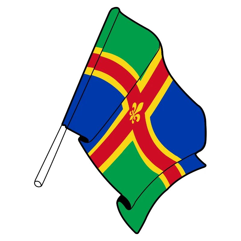 Design – Drapeau du Lincolnshire